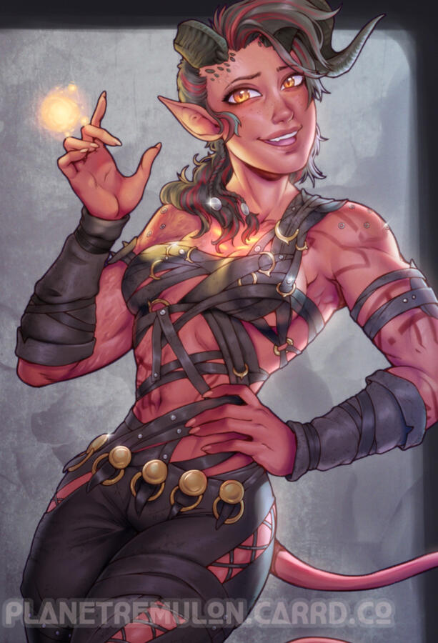 Karlach Balder&#39;s Gate 3 Fanart